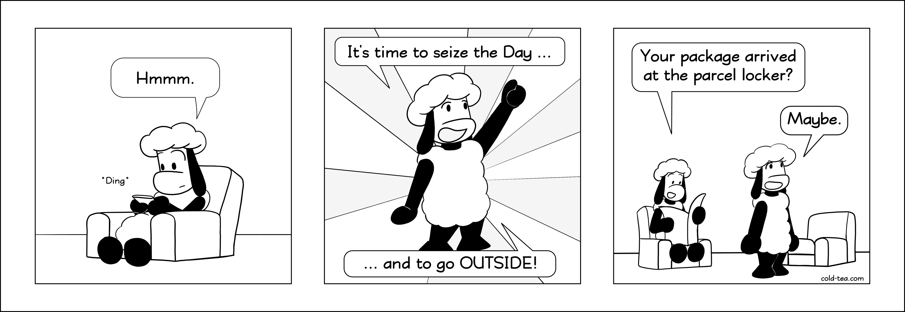 going outside