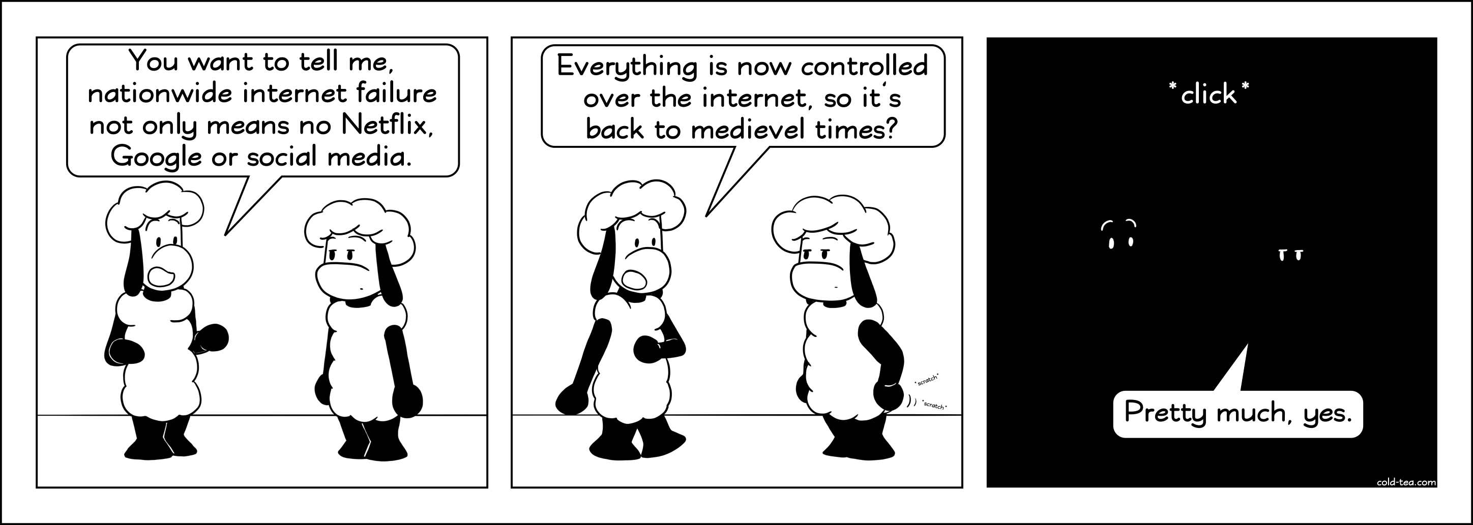Internet is down 3